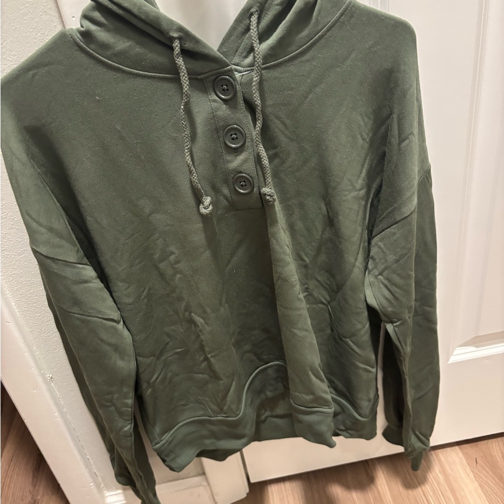 Threads 4 Thought Olive Hoodie